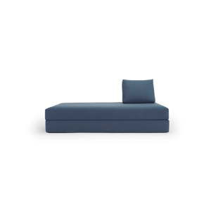 Niebieska rozkładana sofa Innovation All You Need Petrol, 100x200 cm