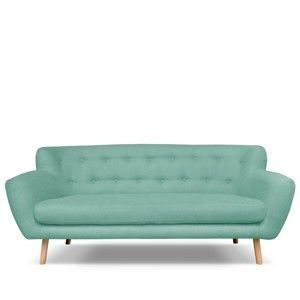 Zielona sofa 3-osobowa Cosmopolitan design London