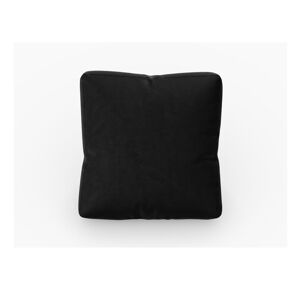 Czarna aksamitna poduszka na sofę modułową Rome Velvet - Cosmopolitan Design