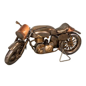 Dekoracja z żelaza w kształcie motoru Antic Line Moto, 29x11 cm