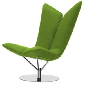 Zielony fotel obrotowy Softline Angel Swivel