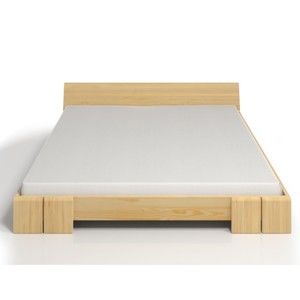 Łóżko 2-osobowe z drewna sosnowego SKANDICA Vestre, 140x200 cm