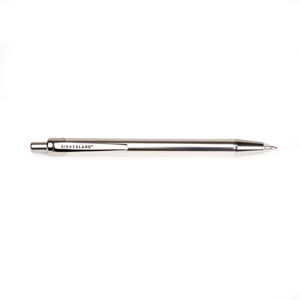 Srebrny długopis świecący Kikkerland Flashlight