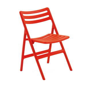 Pomarańczowe składane krzesło Magis Air