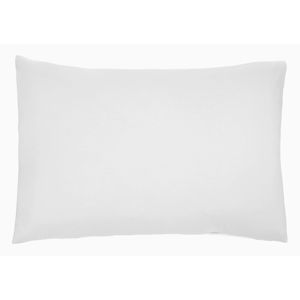 Zestaw 2 białych bawełnianych poduszek L'Officiel Interiors Les Essentiels, 40x80 cm