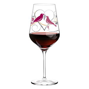 Kieliszek ze szkła kryształowego do czerwonego wina Ritzenhoff Anisa Mendil, 580 ml