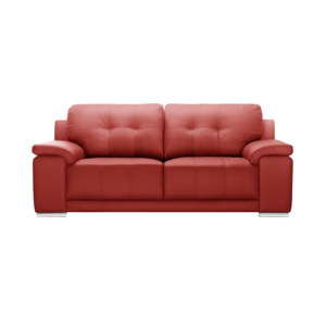 Czerwona sofa 3-osobowa Corinne Cobson Home Babyface