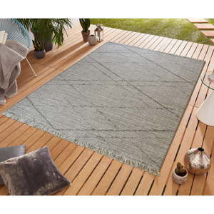Szary dywan odpowiedni na zewnątrz Floorita Les Gipsy, 155x230 cm