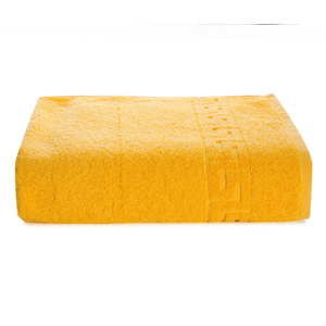Żółty ręcznik bawełniany Kate Louise Pauline, 30x50 cm