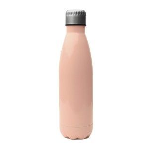 Butelka termiczna ze stali nierdzewnej w różowym kolorze Sabichi Stainless Steel Bottle, 500 ml