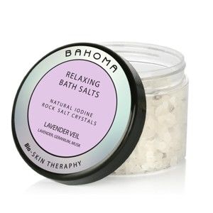 Sól do kąpieli o zapachu róży i wanilii Bahoma London Lavender Veil, 550 g