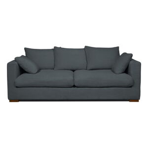 Szara sztruksowa sofa 220 cm Comfy – Scandic