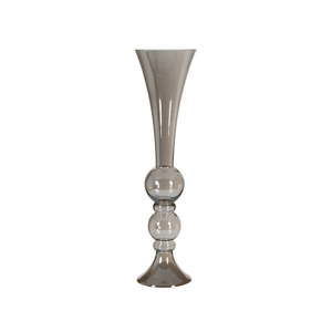 Srebrny wazon kryształowy Santiago Pons Classy, wys. 71 cm