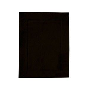 Czarny bawełniany dywanik łazienkowy Wenko, 50x70 cm