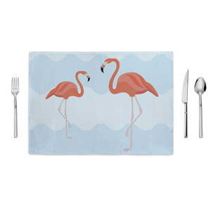 Mata kuchenna Home de Bleu Flamingo Friends, 35x49 cm