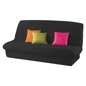 Czarny elastyczny pokrowiec na sofę 3-osobowy Essentiel – douceur d'intérieur