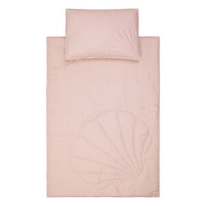 Różowy komplet do łóżeczka Powder Pink - Moi Mili