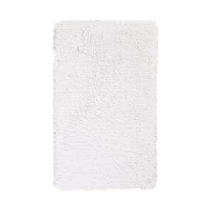 Biały dywanik łazienkowy z bawełny organicznej Aquanova Mezzo, 60x100 cm
