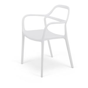Zestaw 2 białych krzeseł Le Bonom Dali Chaur