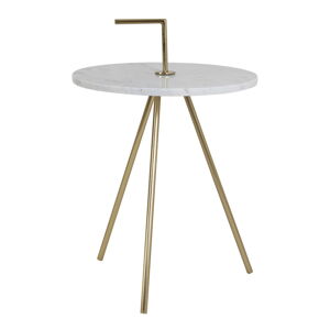 Metalowy okrągły stolik ø 36,5 cm Moyuta – Light & Living