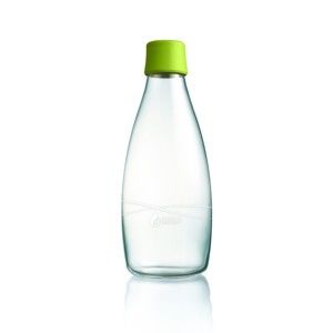 Zielona butelka ze szkła ReTap z dożywotnią gwarancją, 800 ml