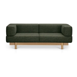 Ciemnozielona sofa 200 cm Alchemist – EMKO