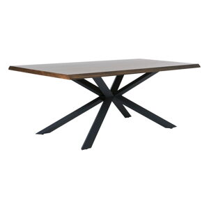 Stół z blatem w dekorze dębu 100x200 cm Arno – Unique Furniture