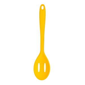 Żółta silikonowa łyżka z otworami Premier Housewares Zing