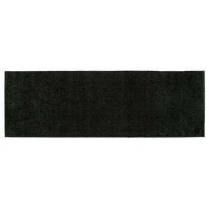 Ciemnozielona wycieraczka tica copenhagen Unicolor, 67x200 cm