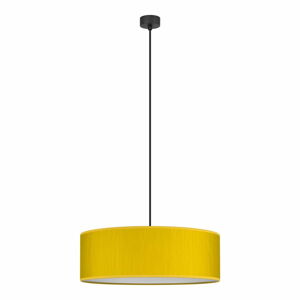 Żółta lampa wisząca Bulb Attack Doce XL, ⌀ 45 cm