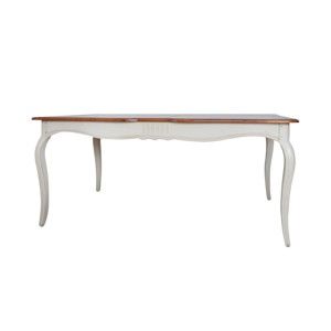 Kremowy stół z drewna brzozowego Livin Hill Verona