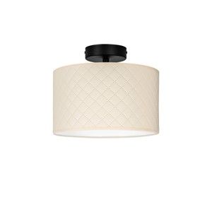 Kremowa lampa sufitowa Sotto Luce Trece, ⌀ 25 cm
