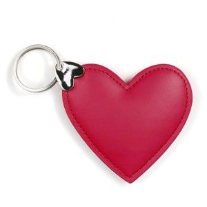 Czerwony breloczek na klucze GO Stationery Hearts Key