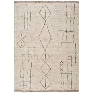 Kremowy dywan Universal Moana Freo, 60x110 cm