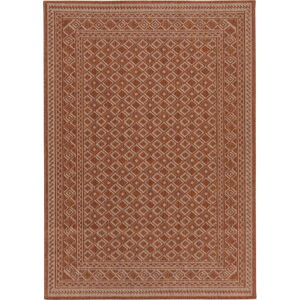 Czerwony dywan odpowiedni na zewnątrz 290x200 cm Terrazzo – Floorita
