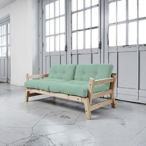 Sofa rozkładana Karup Step Natural/Peppermint