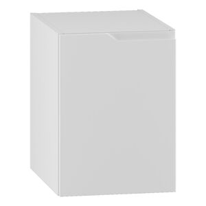 Biała niska wisząca szafka łazienkowa 40x46 cm Nicea – STOLKAR