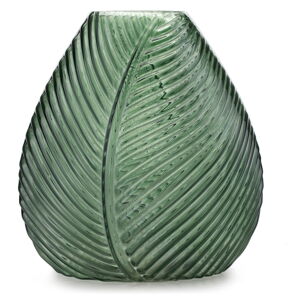 Zielony szklany wazon (wysokość 22 cm) Terrassa – AmeliaHome