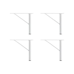 Białe metalowe nogi do szafek zestaw 4 szt. Mistral & Edge by Hammel – Hammel Furniture