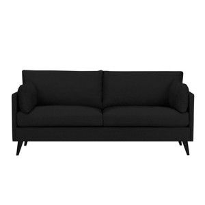 Czarna 3-osobowa sofa HARPER MAISON Klass