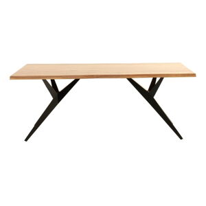 Stół z blatem z drewna akacjowego 100x200 cm Ligero – Geese