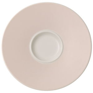 Porcelanowy spodek Villeroy & Boch Caffé Club Uni Pearl, 14 cm