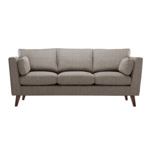 Orzechowa sofa 3-osobowa Jalouse Maison Elisa