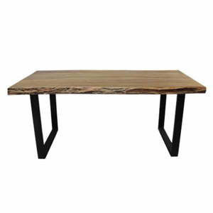 Stół z blatem z drewna akacjowego HSM Collection SoHo, 100x250 cm