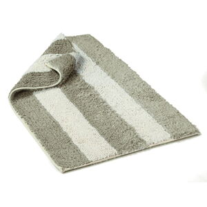 Zielono-biały bawełniany dywanik łazienkowy Foutastic Newporth, 55x90 cm