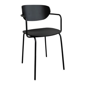Czarne krzesła zestaw 4 szt. Arch – Hübsch