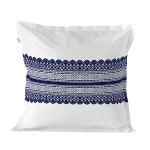 Poszewka na poduszkę z czystej bawełny Happy Friday Embroidery, 60x60 cm