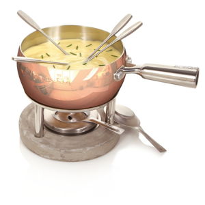 Komplet do serowego fondue Boska Fondue Set Copper