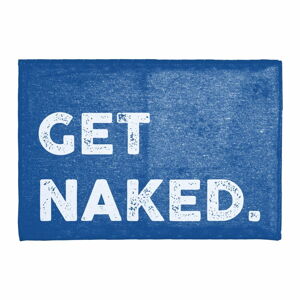 Niebieski dywanik łazienkowy Little Nice Things Get Naked, 60x40 cm