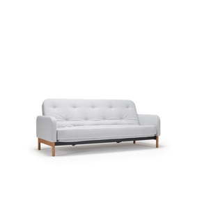 Jasnoszara sofa rozkładana Innovation Ronia Elegance Light Grey